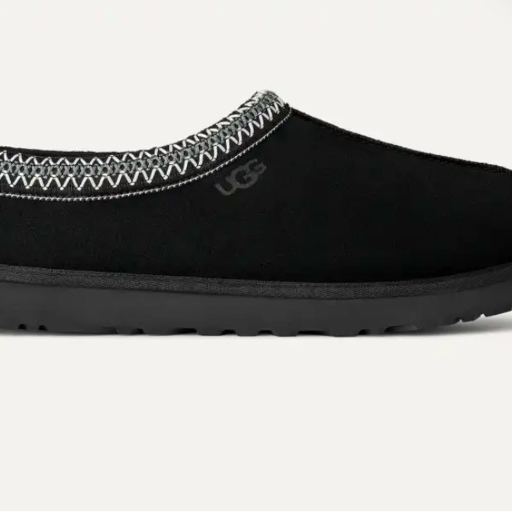 UGG Black and Gray Cozy Slippers